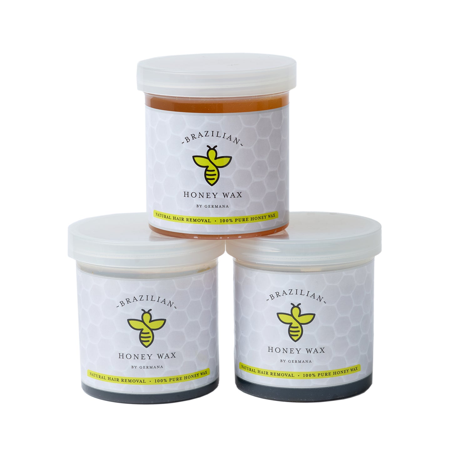 100% Pure Honey Wax (16 Oz)  3 Units for Roll-on